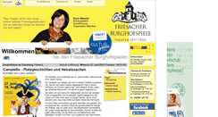 Desktop Screenshot of burghofspiele.com